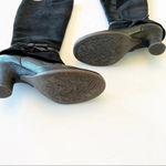 Anthropologie Naya Juniper Black Suede Tall Boots Victorian Romantic Size 5.5 Photo 2