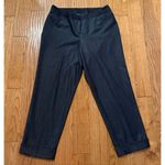 Lane Bryant  indigo chambray cuffed trouser pants size 14 Photo 2