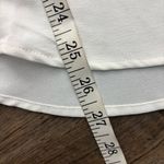 Lezmore White Lace Trim Sleeveless Tank Top Women’s Size Medium Photo 9