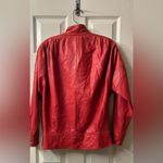 Vintage Simoné Red Leather
Jacket Size 6 Photo 1