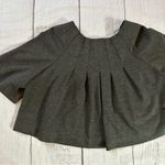 Adrianna Papell adriana papell gray size 4 short sleeve crop shrug cardigan Photo 13