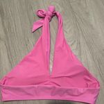 Aerie  Vibrant Pink Halter Bikini Top Photo 2