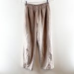 Alo Yoga Alo High Rise Straight Leg Ombre Sweatpants in Gravel Sandstorm Brown XS Photo 2