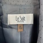 Le Suit EUC women's gray black speckled double button pocket blazer 16 petite Photo 3