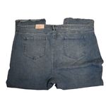 NYDJ Womens 28W High Waist Fray Hem Crop Slim Bootcut Lift Tuck Technology Jeans Photo 5