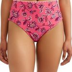 Time And Tru Women's Storybook Romance High Waist Swimsuit Bottom & Push up Top Photo 2