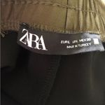 ZARA Pull On Striped Leg Crop
Jogger Pant L Black Cream Pockets Active Lounge Photo 3