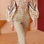 Ulla Johnson NEW  CAMBRIE PANT CEDAR Photo 0