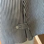 Forever 21 FOREVER 21 XXI Button Down Ruffle Front Striped Mini Shirt Dress Size Small Photo 5