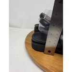 BARED Footwear Black Leather Fisherman Sandals Womens Size 40 US 9 Photo 8