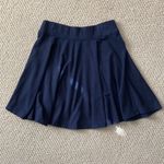 Hollister Navy Blue Mini Skater Skirt Y2K Small Elena Gilbert Bella Swan EUC Photo 7
