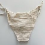 J.Crew NWT  Crochet String Bikini Bottom Antique White Photo 2