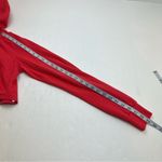 Gymshark ‎ Pink Cropped Hooded Sweatshirt Hoodie Womens Size Medium Long Sleeve Photo 6