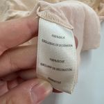 Rebecca Taylor  Blouse Womens Size 6 Pink Peach Silk Lace‎ Bell Sleeve Top Photo 5