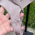 Good American  Angled Rib High Neck Bodysuit Size 3 / US L Photo 7