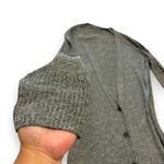 Vince Gray Faux Pockets Drop Shoulder Duster Cardigan - Size Small Photo 3