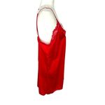Rachel Roy Rachel  Red Chemise Slip Gown Lingerie Valentines Sexy Satin Lace XL Photo 5