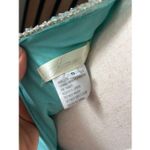 Homecoming or prom dress mint green size 0 fancy with rhinestones sleeveless lon Photo 4