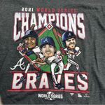 Fanatics Atlanta Braves  2021 World Series Champions Womens Size Medium Shirt NEW Photo 8