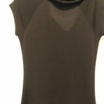 Bella D Black Sweater Dress with Attached Black Belt at Hips Stretch Sz L Size L Photo 6