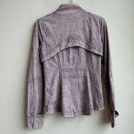 Lululemon Define Jacket Dye Ice Wash Violet Verbena Pink Purple Size 8 Medium Photo 5
