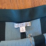NY & Co X Eva Mendes NWT green striped fitted skirt M Size M Photo 2