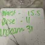 Aerie Women’s Large Orange Ribbed Flare Pants Photo 3