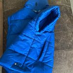 Free People Movement FP  In a Bubble Oversized Blue Puffer Vest Photo 3