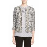 St. John  Couture Amour Embellished Tweed Jacket Size 16 Photo 3