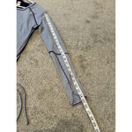 Lucy Tech M Workout Pullover Shirt Yoga Run Long Sleeve Top Ruching Keyhole Vent Blue Size M Photo 7