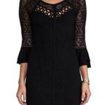 Free People Size Small City Girl Black Bodycon Mini Dress Photo 2