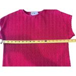 VTG Lana Lee Canada Red Crinkled Texture Cap Sleeve Baby Doll Tee M NWT Size M Photo 9