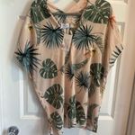 Adrienne  Palm Leaf Print Blouse Photo 0
