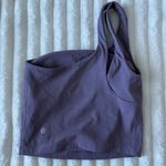 Lululemon One-Shoulder Ribbed Top in Purple Photo 2