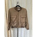 Young Fabulous and Broke  YFB Utility Style Cropped Bomber Zip Up Jacket S Photo 1