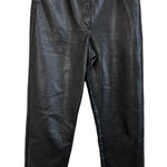 Wilfred Aritzia High-waisted Vegan Leather Pants in Black size 10 #FVL6940-11 Photo 0