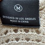 Miou Muse Crochet Tank Top Medium Tan Photo 2