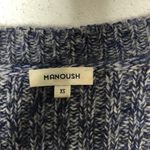 Manoush Embroidered Lips Sweater Blue Xsmall Size XS Photo 2
