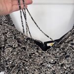 Boden Jumpsuit Womens 12R Black White Paisley Print Viscose Pockets Wide Leg Size 12 Photo 7