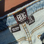 BDG  Light Blue Girlfriend High-Rise Jeans with High Low Ankle Size 24 Photo 5