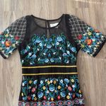 Anthropologie  Colorful Embroidered Dress Size 0 NWT Photo 2