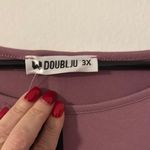 Doublju Pink Relaxed Oversized Short Sleeve Tee Size undefined Photo 1