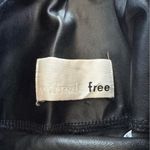 Wilfred Free High-Waisted Black Faux Leather Leggings Photo 3