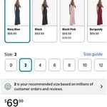 Amazon Navy formal dress Photo 6