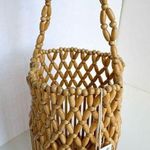 l*space L  Bamboo Casanova Bucket Top Handle Bag Photo 7