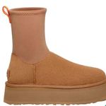 UGG  Classic Dipper Platform Boot - Women's, Chestnut, size 10, NWOT Photo 0