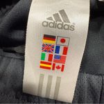 Adidas Y2K (06) Dark Gray Climalite Capri Pants with Bright Yellow Logo Size M Photo 7