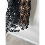 Melissa Odabash Black Lace Crochet V Photo 9