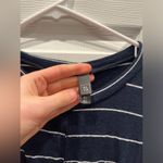 Alya  Front knot striped top Photo 2