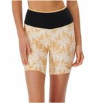 Rip Curl  Tan‎ and Black Mirage Surf Palms Shorts Photo 6